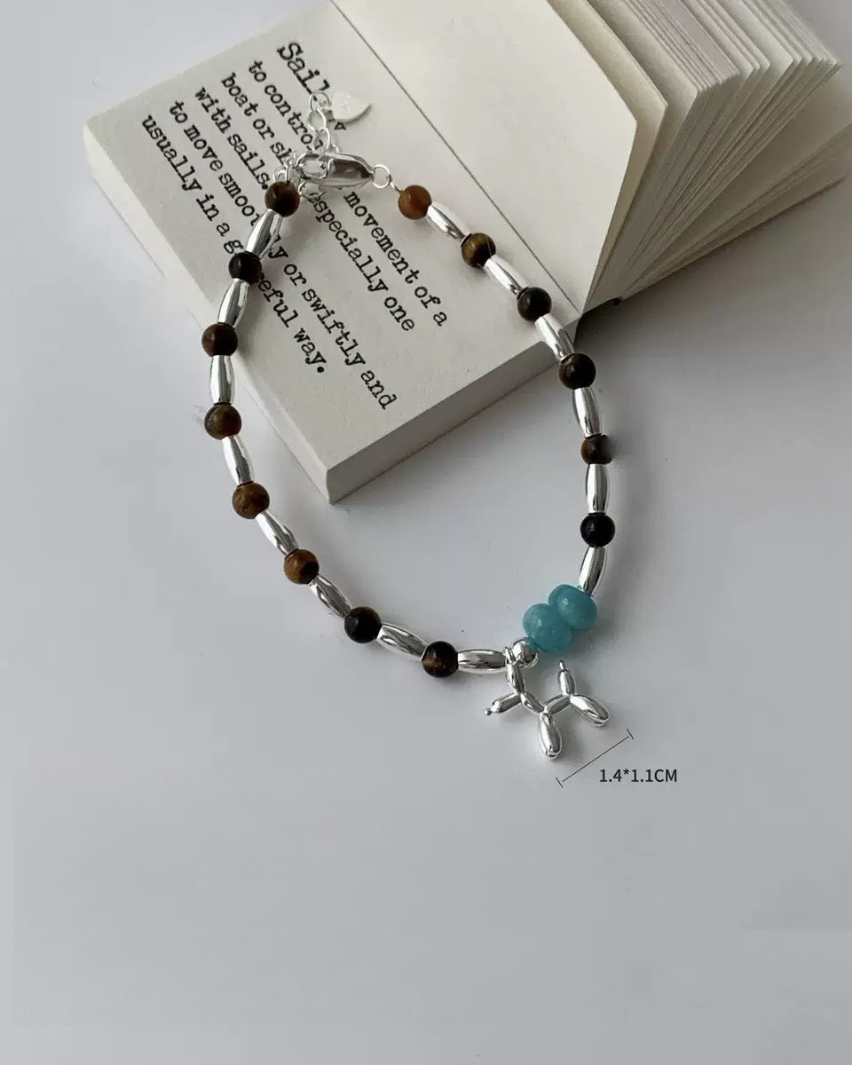 925 幻彩銀珠手鏈