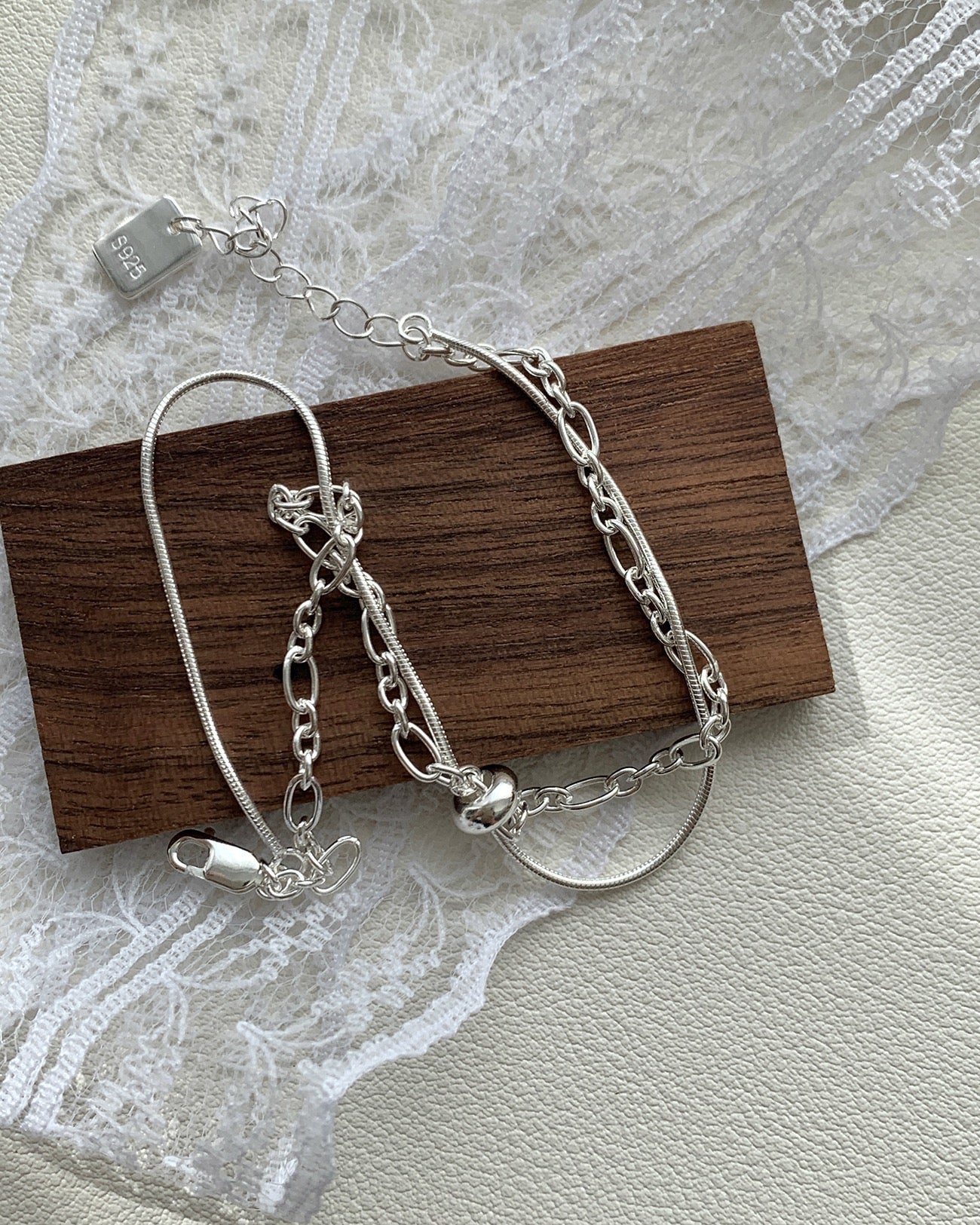 925 心韻雙鏈手鏈