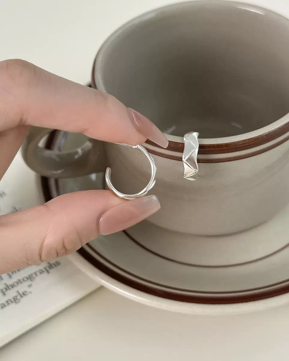 925 재미있는 접이식 귀걸이