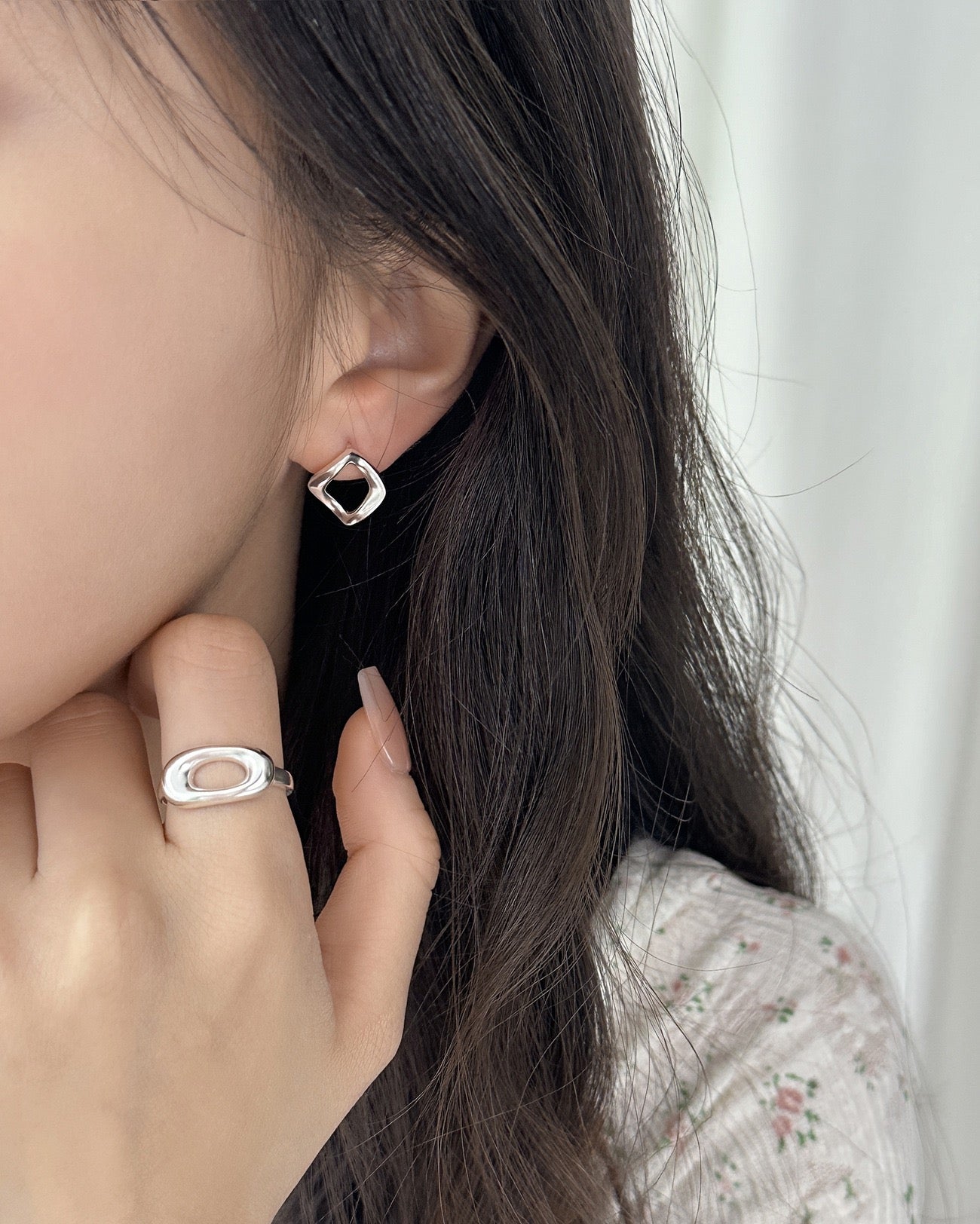 925 閃簡小凌耳環