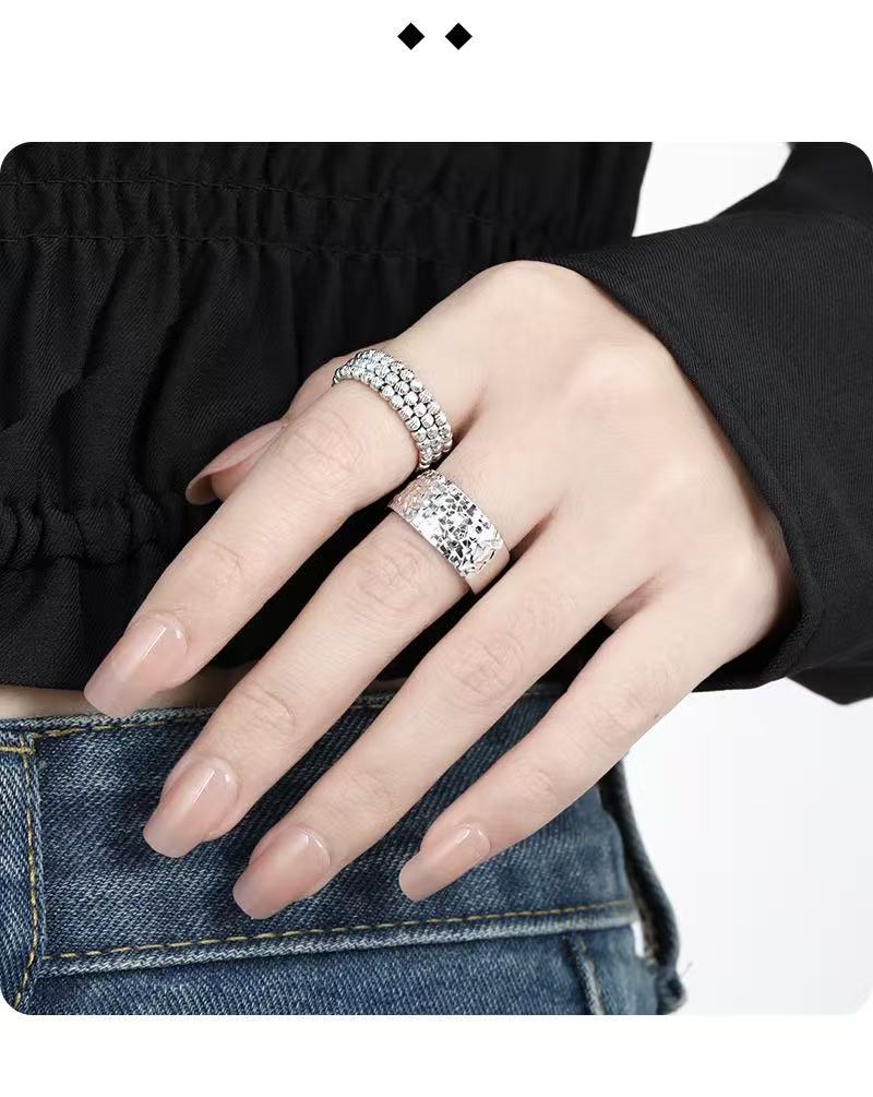 925/14K 스타라이트 진주 반지