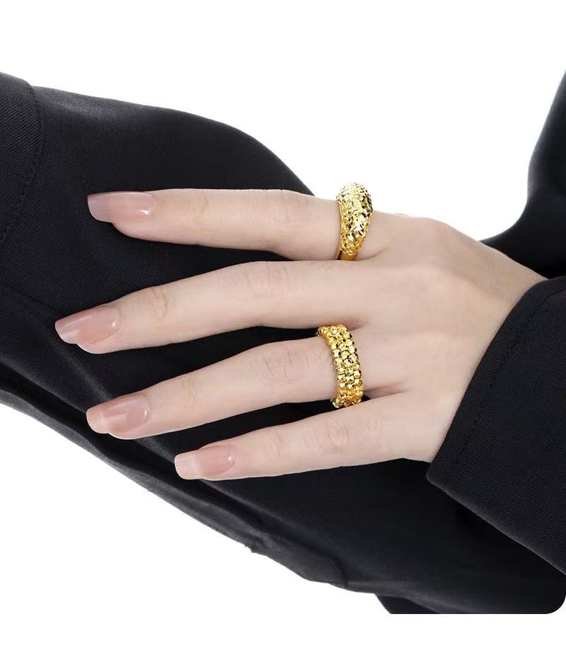 925/14K 스타라이트 진주 반지