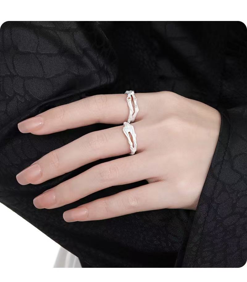 925 / 14K 靈枝戒指